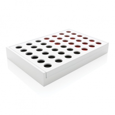 Logo trade promotional product photo of: Connect four wooden game