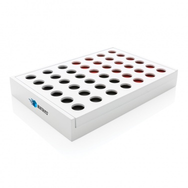 Logo trade promotional giveaways picture of: Connect four wooden game