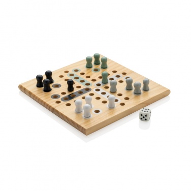 Logo trade promotional items picture of: Claire wooden Ludo game