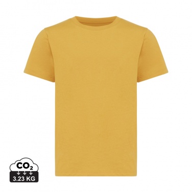 Logo trade promotional products image of: Iqoniq Koli kids lightweight recycled cotton t-shirt