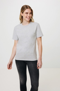 Logo trade business gifts image of: Iqoniq Manuel recycled cotton t-shirt undyed