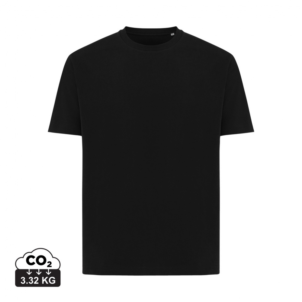 Logo trade corporate gifts image of: Iqoniq Teide recycled cotton t-shirt