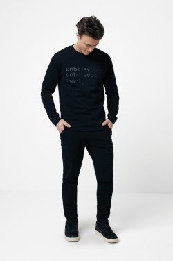 Logotrade promotional gift picture of: Iqoniq Zion recycled cotton crew neck