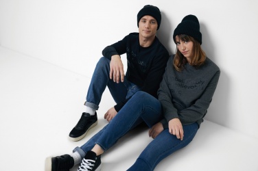 Logo trade business gift photo of: Iqoniq Zion recycled cotton crew neck