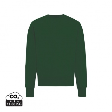 Logo trade promotional giveaways image of: Iqoniq Kruger relaxed recycled cotton crew neck