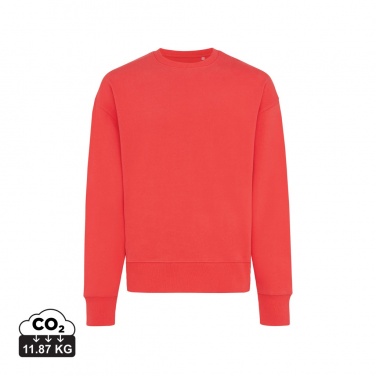 Logo trade promotional items image of: Iqoniq Kruger relaxed recycled cotton crew neck