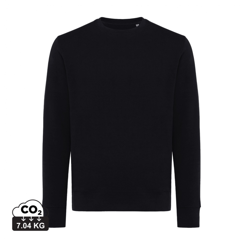 Logotrade promotional item picture of: Iqoniq Etosha lightweight recycled cotton crew neck