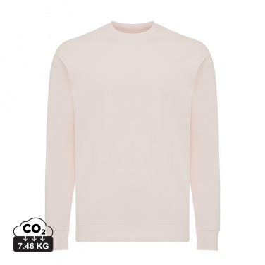 Logo trade corporate gift photo of: Iqoniq Etosha lightweight recycled cotton crew neck