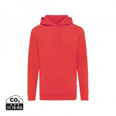 Logo trade corporate gifts image of: Iqoniq Jasper recycled cotton hoodie