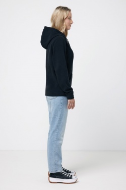 Logo trade corporate gift photo of: Iqoniq Trivor recycled polyester microfleece hoodie