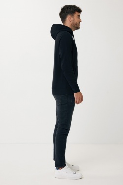 Logo trade promotional gift photo of: Iqoniq Rila lightweight recycled cotton hoodie