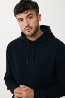 Logo trade corporate gift photo of: Iqoniq Rila lightweight recycled cotton hoodie