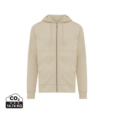 Logo trade promotional gifts picture of: Iqoniq Abisko recycled cotton zip through hoodie