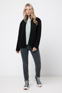 Logo trade advertising products picture of: Iqoniq Diran recycled polyester pile fleece jacket