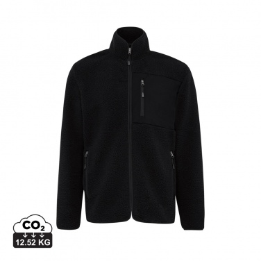 Logotrade advertising products photo of: Iqoniq Diran recycled polyester pile fleece jacket