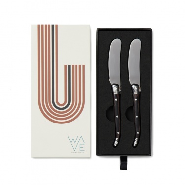 Logo trade business gifts image of: VINGA Gigaro butter knives