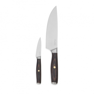 Logo trade promotional gifts image of: VINGA Tara RCS recycled steel chef's set