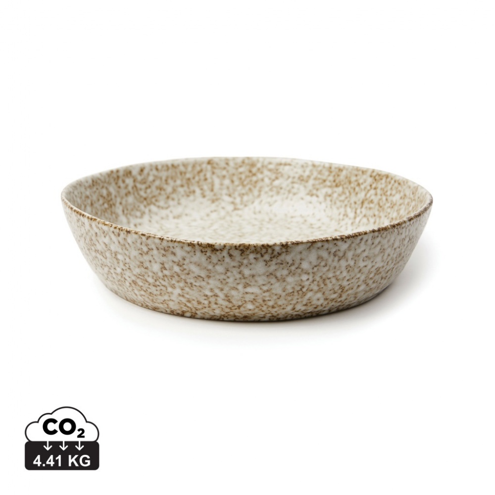 Logo trade corporate gifts picture of: VINGA Nuvem stoneware serving bowl