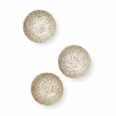 Logo trade business gift photo of: VINGA Nuvem stoneware mini bowl, 3 pcs set