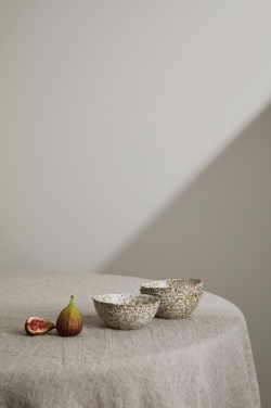 Logotrade promotional gift image of: VINGA Nuvem stoneware mini bowl, 3 pcs set