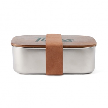 Logotrade promotional gift image of: VINGA Ciro RCS recycled steel lunch box