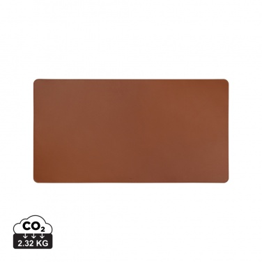 Logo trade promotional merchandise picture of: VINGA Timo PU RCS RPET desk pad