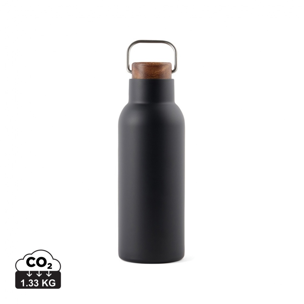 Logotrade promotional product picture of: VINGA Ciro RCS recycled vacuum bottle 580ml