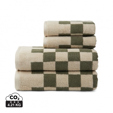 Logotrade business gift image of: VINGA Elba OCS organic cotton towel, 4 pcs set