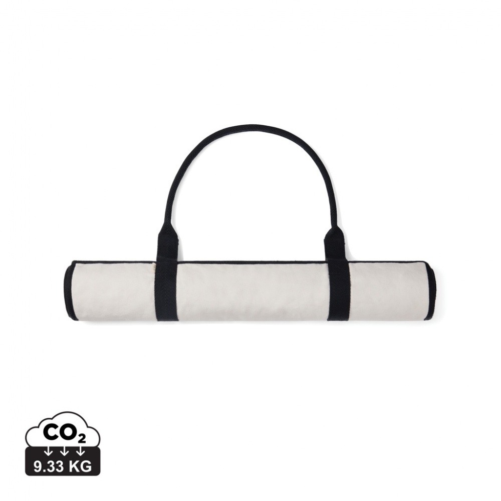 Logotrade corporate gift picture of: VINGA Volonne AWARE™ recycled canvas beach mat