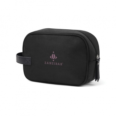 Logo trade corporate gift photo of: VINGA Marlow RCS recycled polyester toiletry bag