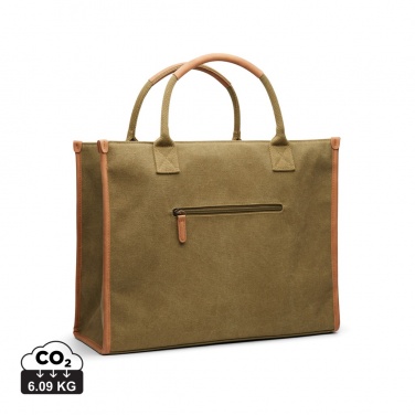 Logotrade promotional gifts photo of: VINGA Bosler RCS recycled canvas office tote