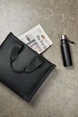 Logo trade promotional gifts picture of: VINGA Bermond RCS recycled PU tote bag