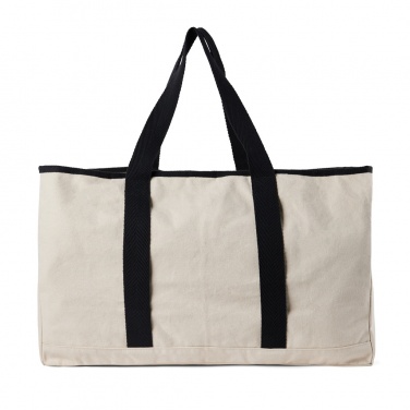 Logotrade promotional gift image of: VINGA Volonne AWARE™ recycled canvas beach bag