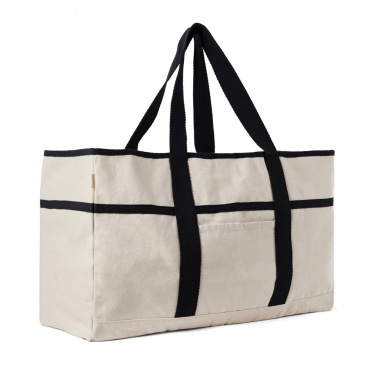 Logotrade business gifts photo of: VINGA Volonne AWARE™ recycled canvas beach bag