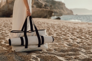 Logotrade corporate gifts photo of: VINGA Volonne AWARE™ recycled canvas beach bag