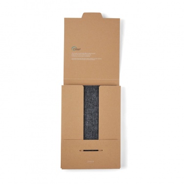 Logo trade promotional items image of: VINGA Albon GRS recycled felt notebook