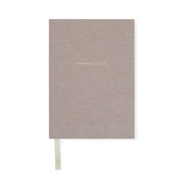 Logo trade corporate gifts picture of: VINGA Thankfulness GRS recycled paper journal