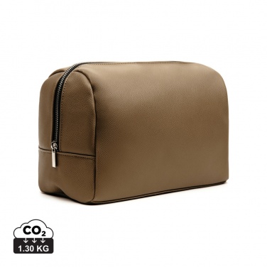 Logotrade promotional giveaway picture of: VINGA Bermond RCS recycled PU toiletry bag