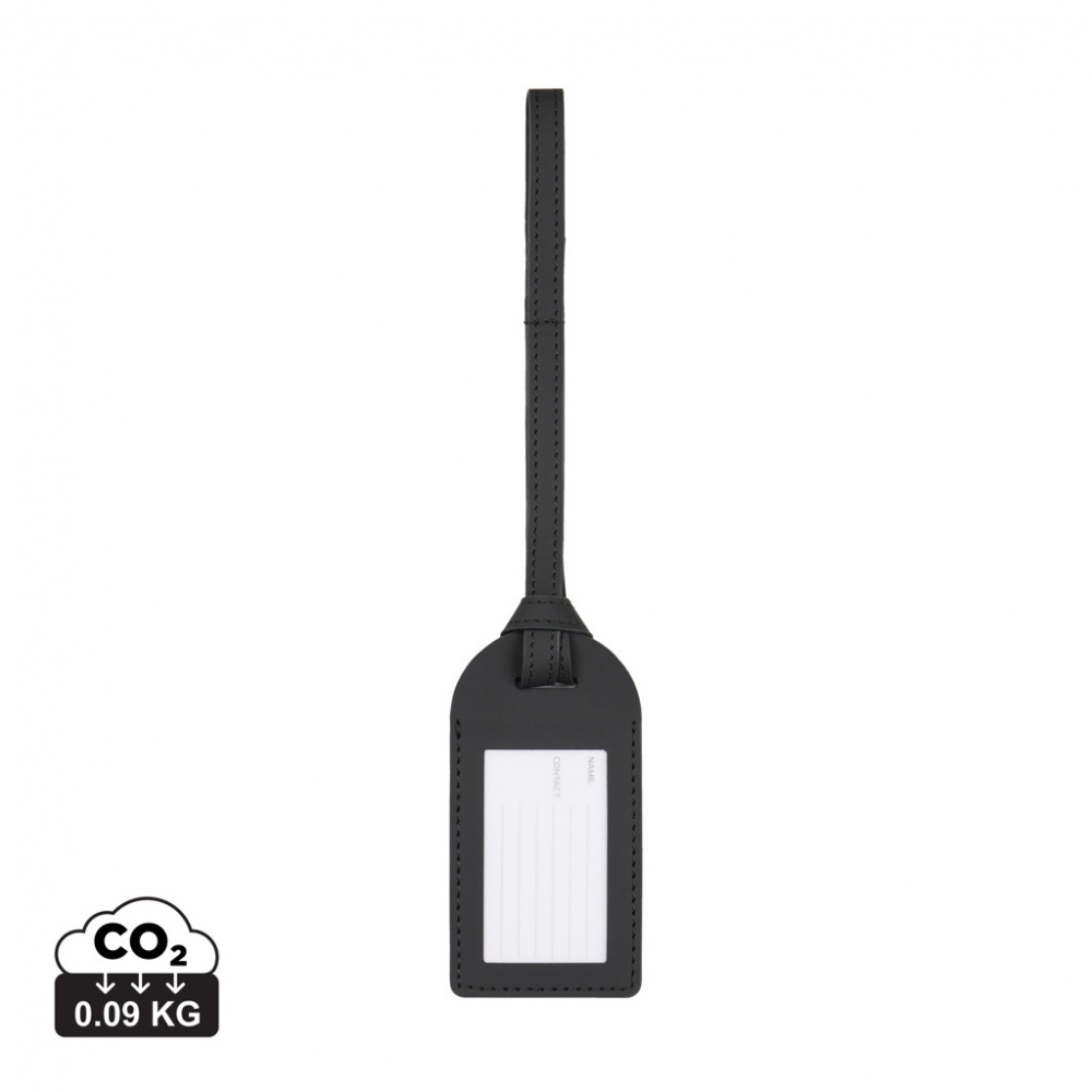 Logotrade promotional product image of: VINGA Baltimore RCS recycled polyester luggage tag