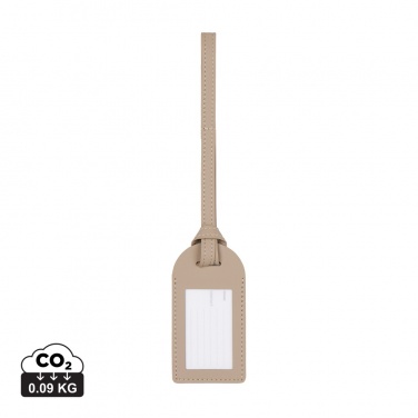Logotrade corporate gift picture of: VINGA Baltimore RCS recycled polyester luggage tag