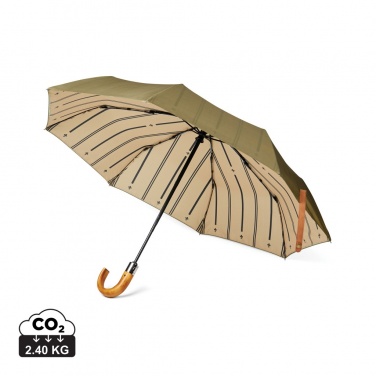 Logotrade promotional items photo of: VINGA Bosler AWARE™ recycled pet 21" foldable umbrella