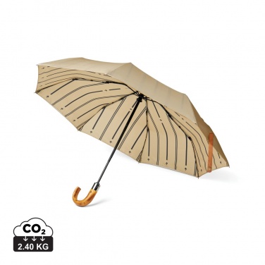 Logotrade promotional gifts photo of: VINGA Bosler AWARE™ recycled pet 21" foldable umbrella