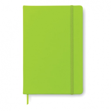 Logo trade promotional items picture of: A5 notebook 96 plain sheets
