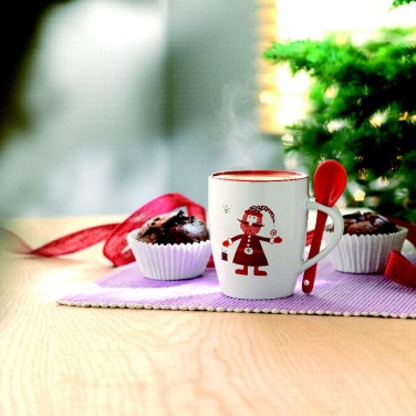 Logo trade promotional products picture of: Mug with spoon 250ml