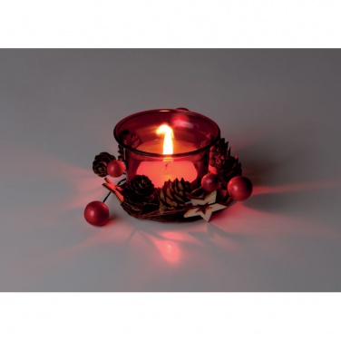 Logo trade promotional gifts picture of: Christmas candle holder