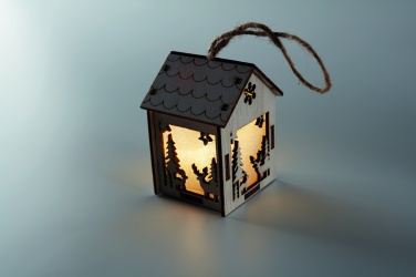 Logotrade promotional merchandise picture of: MDF house with light