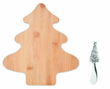 Logo trade advertising product photo of: Cheese board set in bamboo Essen