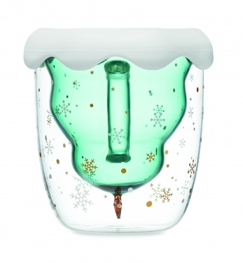 Logo trade promotional gifts image of: Double wall borosilicate mug
