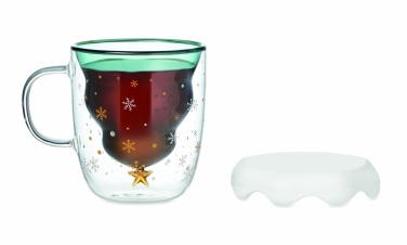 Logotrade promotional item picture of: Double wall borosilicate mug
