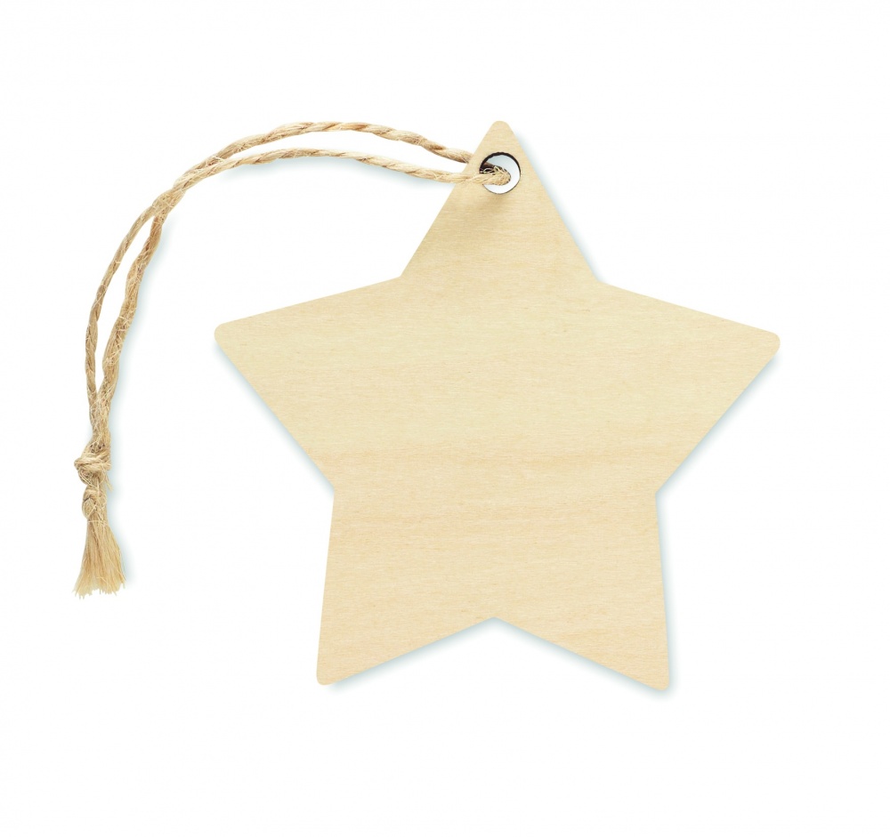 Logo trade business gift photo of: Christmas ornament star